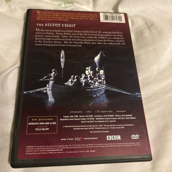 Wonderworks The Chronicles of Narnia V. 3 The Silver Chair (DVD, 2002) - Picture 3 of 6